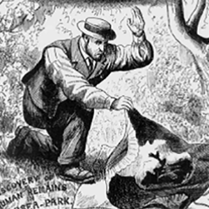 1800s drawing of the torso killer
